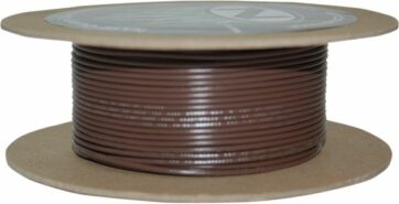 OEM COLOR WIRE 18 GAUGE/100' (1MM'/30M) BROWN