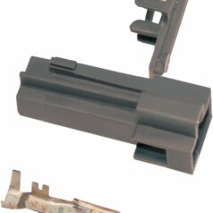 MALE CONNECTOR 1-POSITION OEM "B+" PLUG AND TERMINAL 5 PK