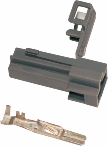 MALE CONNECTOR 1-POSITION OEM "B+" PLUG AND TERMINAL 5 PK