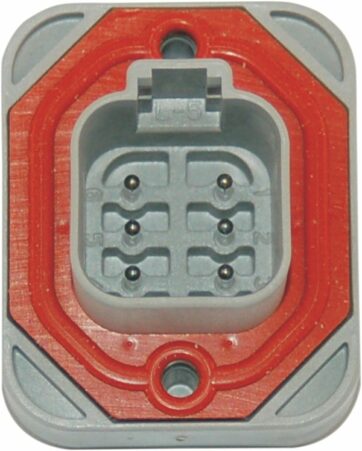 DEUTSCH DT SERIES 6-POSITION MALE HEADER