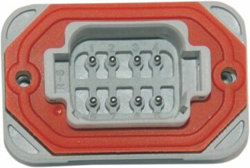 DEUTSCH DT SERIES 8-POSITION MALE HEADER