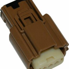 MOLEX MX-150 FEMALE CONNECTOR 3-POSITION BROWN