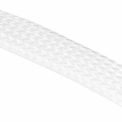 SLEEVING BRAIDED WHITE10'