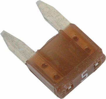 REPLACEMENT MINI FUSE 5A 5 PK