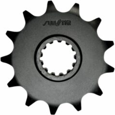 323 FRONT REPLACEMENT SPROCKET 13 TEETH 520 PITCH BLACK STEEL