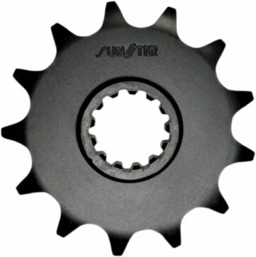 323 FRONT REPLACEMENT SPROCKET 13 TEETH 520 PITCH BLACK STEEL
