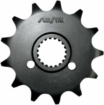 344 FRONT REPLACEMENT SPROCKET 12 TEETH 520 PITCH BLACK STEEL