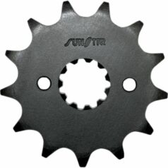 361 FRONT REPLACEMENT SPROCKET 13 TEETH 520 PITCH BLACK STEEL