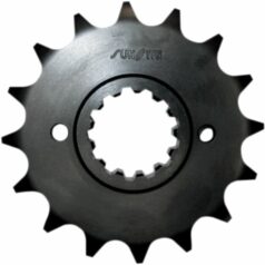 512 FRONT REPLACEMENT SPROCKET 17 TEETH 530 PITCH BLACK STEEL