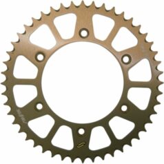5-3547 REAR LIGHTWEIGHT SPROCKET 49 TEETH 520 PITCH BLACK ALUMINIUM