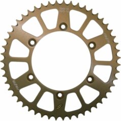 5-3592 REAR LIGHTWEIGHT SPROCKET 49 TEETH 520 PITCH BLACK ALUMINIUM