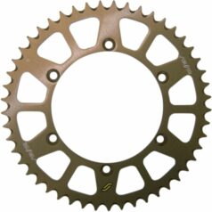 5-3619 REAR LIGHTWEIGHT SPROCKET 49 TEETH 530 PITCH BLACK ALUMINIUM