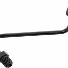 BRAKELINE ADAPTER TUBE 90°/120° -03-03 2x MALE 3/8x24 JIC/UNF  TO 3/8x24 JIC/UNF CONCAV BLACK