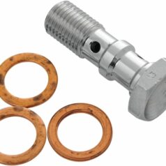 BANJO BOLT DOUBLE CHROME LENGTH 31,0mm 3/8x24 JIC/UNF