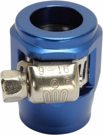HOSE FINISHER FOR AN-07 HOSE ALUMINIUM BLUE