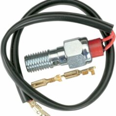 SINGLE BANJO BOLT WITH BRAKELIGHT SWITCH CHROME M10x1,25