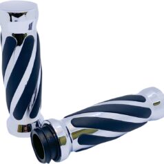 GRIP TWISTED RUB,CHR,TBW