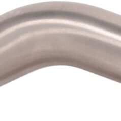 UNIVERSAL BENDED EXHAUST PIPE 45° DEGREE Ø 50MM STAINLESS STEEL