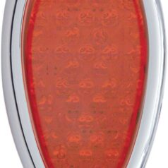 TAILIGHT TEARDROP W/RED