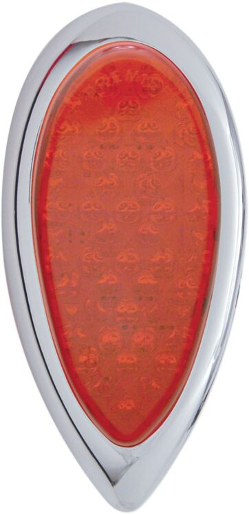 TAILIGHT TEARDROP W/RED