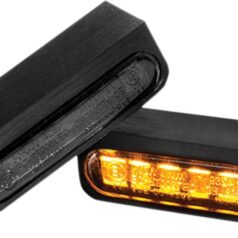 Handlebar Mounting LED Blinkers Amber/Black