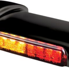 Turn-Signal, Brake, Run Winglets Fender LED 3-in-1 Black