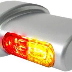 TURN SIGNAL WINGLETS “MICRO” SMD CHROME MATT 3IN1