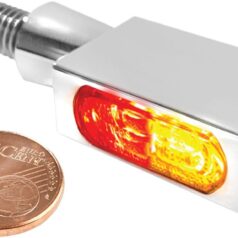 Turn-Signal 3-in-1 BLOKK-Line Micro LED Light Chrome