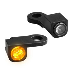 NANO SERIES HANDLEBAR TURN SIGNALS XL 14-20 BLK DRL