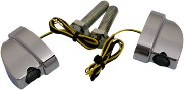 NANO SERIES HANDLEBAR TURN SIGNALS WINGL HD 93-20 CHR