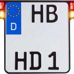 ALL-INN 2.0 Black Lic Plate w/Turn Sig, Brake, Rear Light
