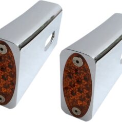 MARKER LED CHR AMBER ST
