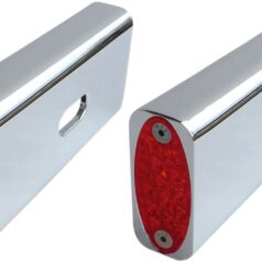 MARKER LED CHR RED ST