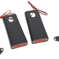 MARKER LED BLK RED ST