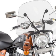 WINDSHIELD SPORT SS-24 HELLFIRE CLEAR 17"
