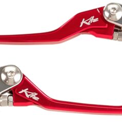 SET BRAKE CLUTCH LEVER RED