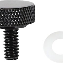 SEAT KNOB BLK 1/4-20