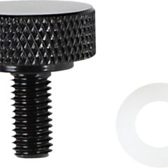 SEAT KNOB BLK 1/4-28