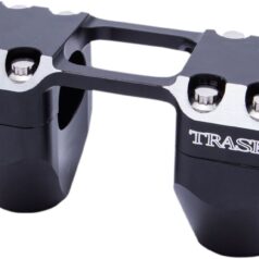 RISER SYSTEM ASSAULT ALU Svart 4" för 1,25"styre inkl överfall