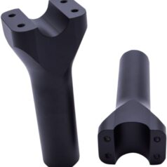 RISER SYSTEM ASSAULT ALU Svart 6" för 1,25" styre inkl överfall