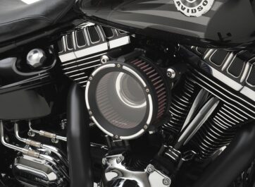 AIR CLEANER KIT ASSAULT CHARGE HIGH-FLOW TBW ALUMINUM BLACK