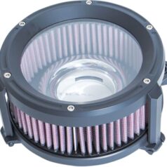 AIR CLEANER KIT ASSAULT CHARGE HIGH-FLOW TBW ALUMINUM BLACK