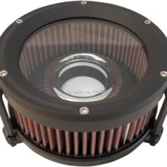 AIR CLEANER KIT ASSAULT CHARGE HIGH-FLOW TBW ALUMINUM BLACK