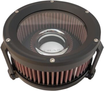 AIR CLEANER KIT ASSAULT CHARGE HIGH-FLOW TBW ALUMINUM BLACK