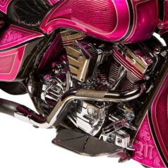 FULL EXHAUST SYSTEM POWDER-COATED|BLACK ALUMINUM|STEEL