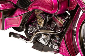 FULL EXHAUST SYSTEM POWDER-COATED|BLACK ALUMINUM|STEEL