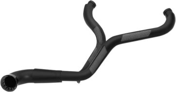 FULL EXHAUST SYSTEM POWDER-COATED|BLACK ALUMINUM|STEEL