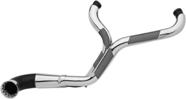 SLIP-ON EXHAUST SYSTEM CHROME STEEL