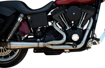 EXHAUST SYSTEM ASSAULT 2-INTO-1 STAINLESS STEEL TAPERED
