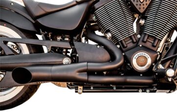EXHAUST 2 INTO 1 HOT ROD STAINLESS STEEL STAINLESS STEEL BLACK
